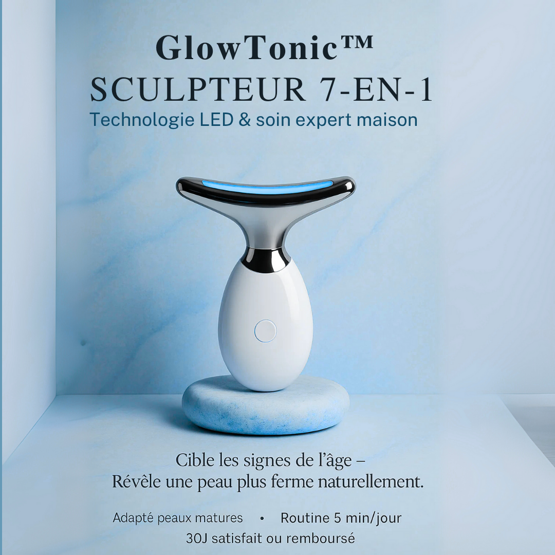 🧴 GlowTonic™ – L’appareil de soin visage multifonction qui fait rayonner ta peau