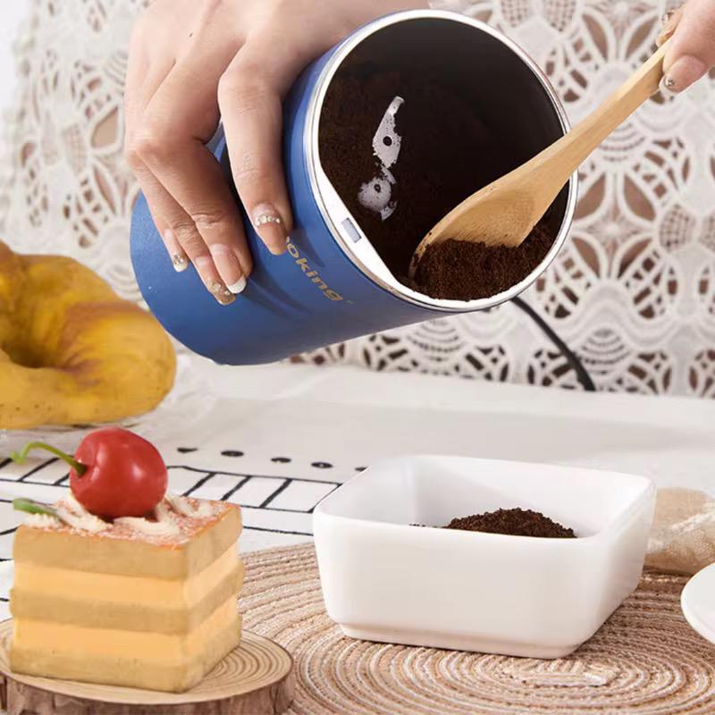 Le Moulin Électrique 2‑en‑1 Pour Café et Épices – Compact, Rapide, Puissant