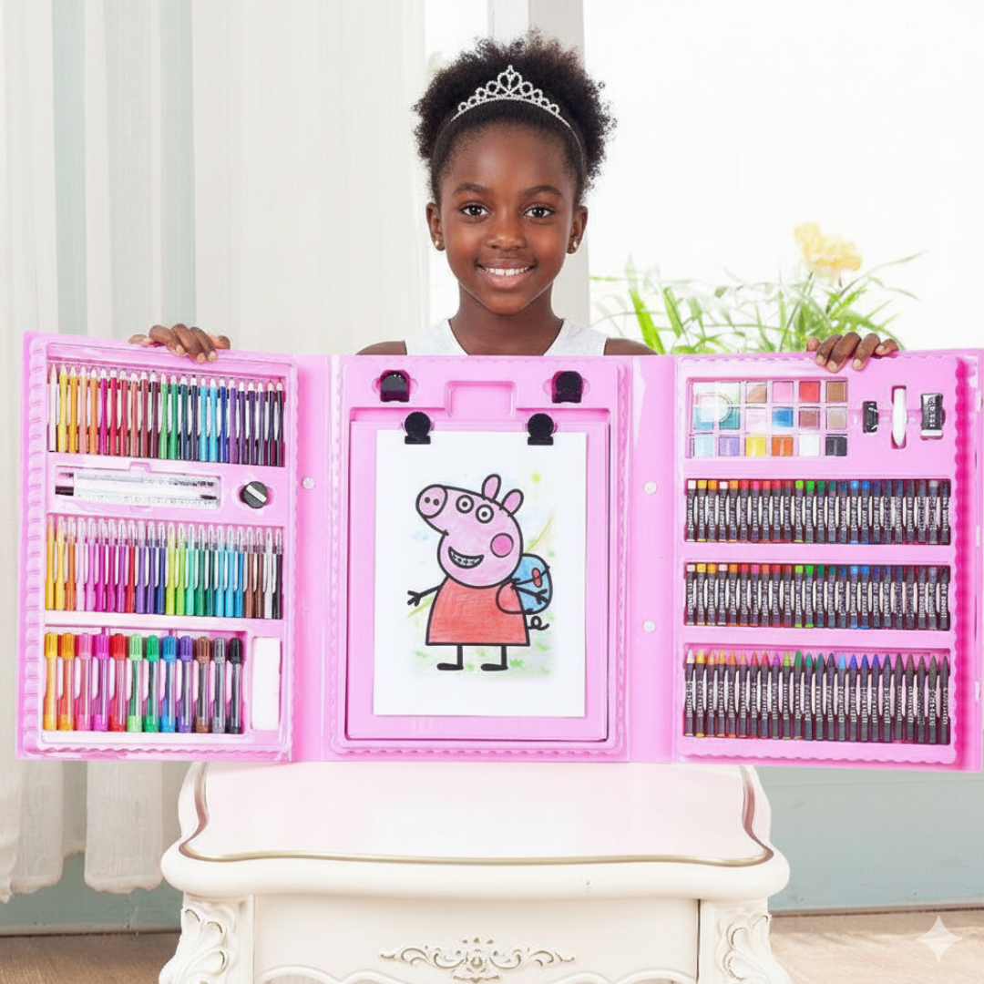 Le Kit Créatif Ultime de 208 Pièces – Éveillez l’Imagination et la Créativité de Votre Enfant !