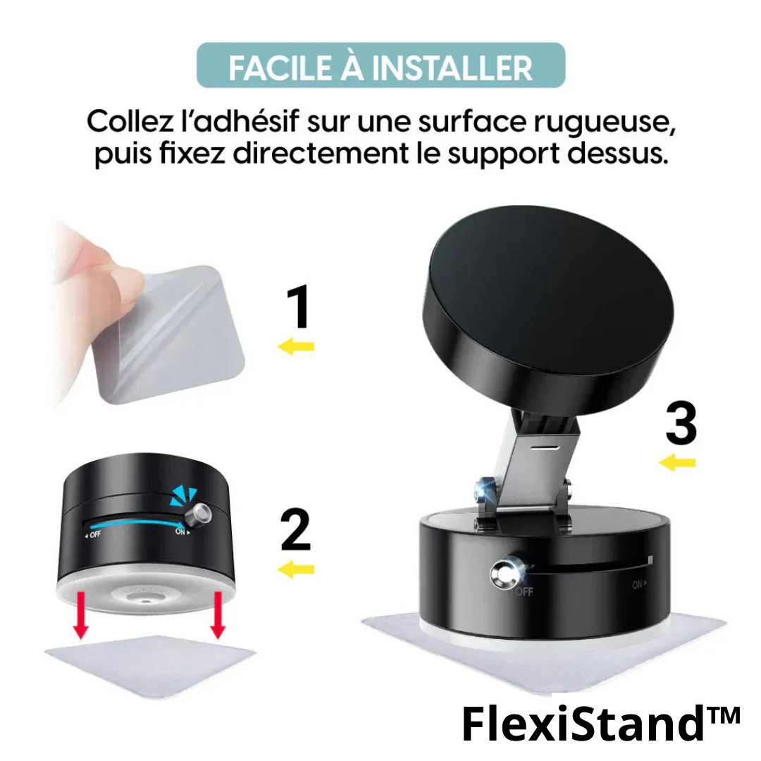 FlexiStand™ - Le support téléphone intelligent, compact et réglable