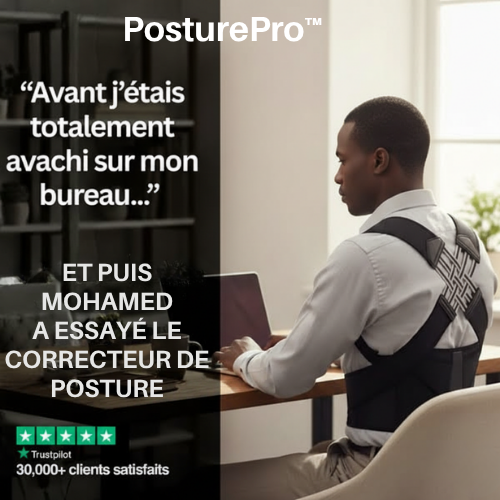 PosturePro™ — Redresse ton dos, libère-toi des douleurs et retrouve confiance en toi 💪