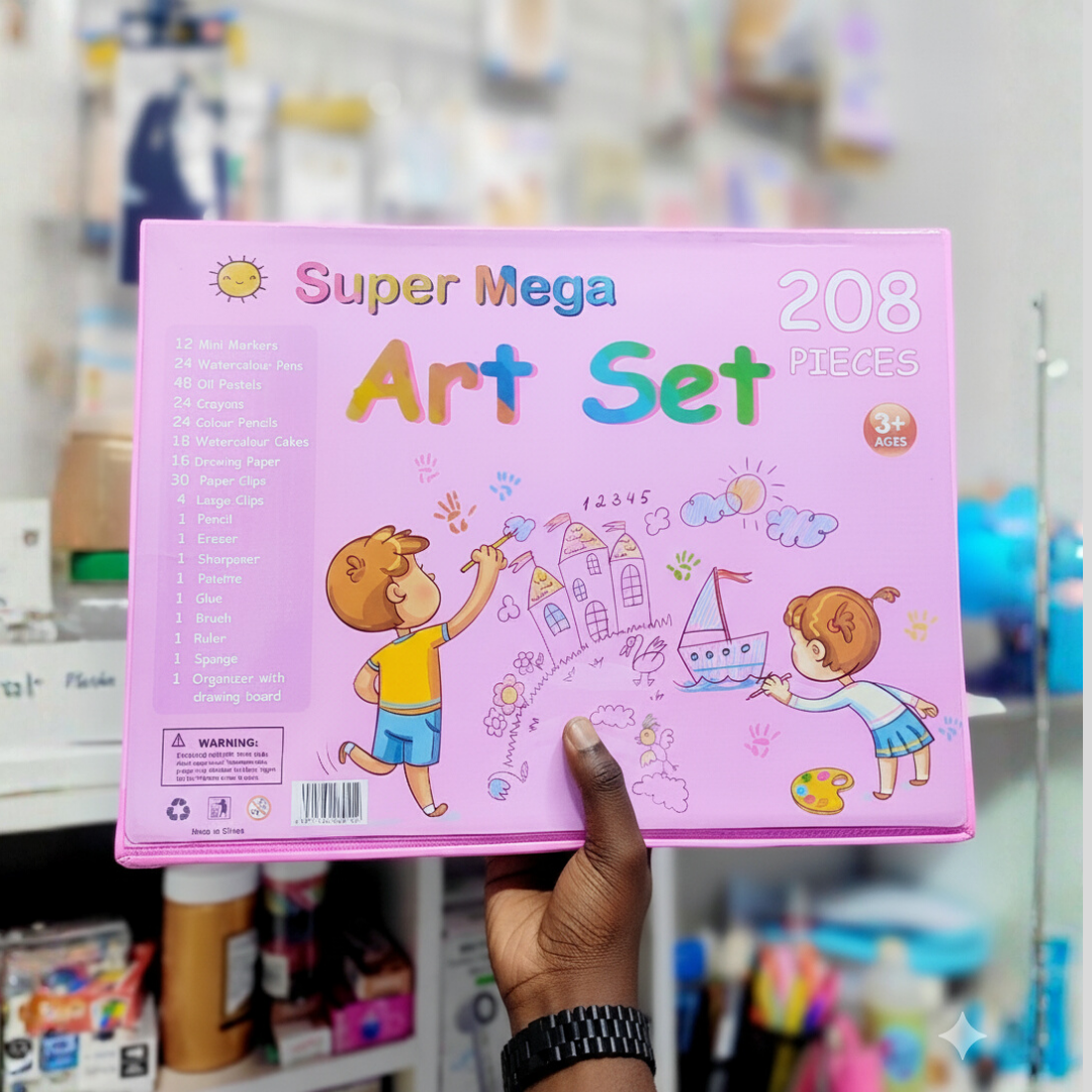 Le Kit Créatif Ultime de 208 Pièces – Éveillez l’Imagination et la Créativité de Votre Enfant !