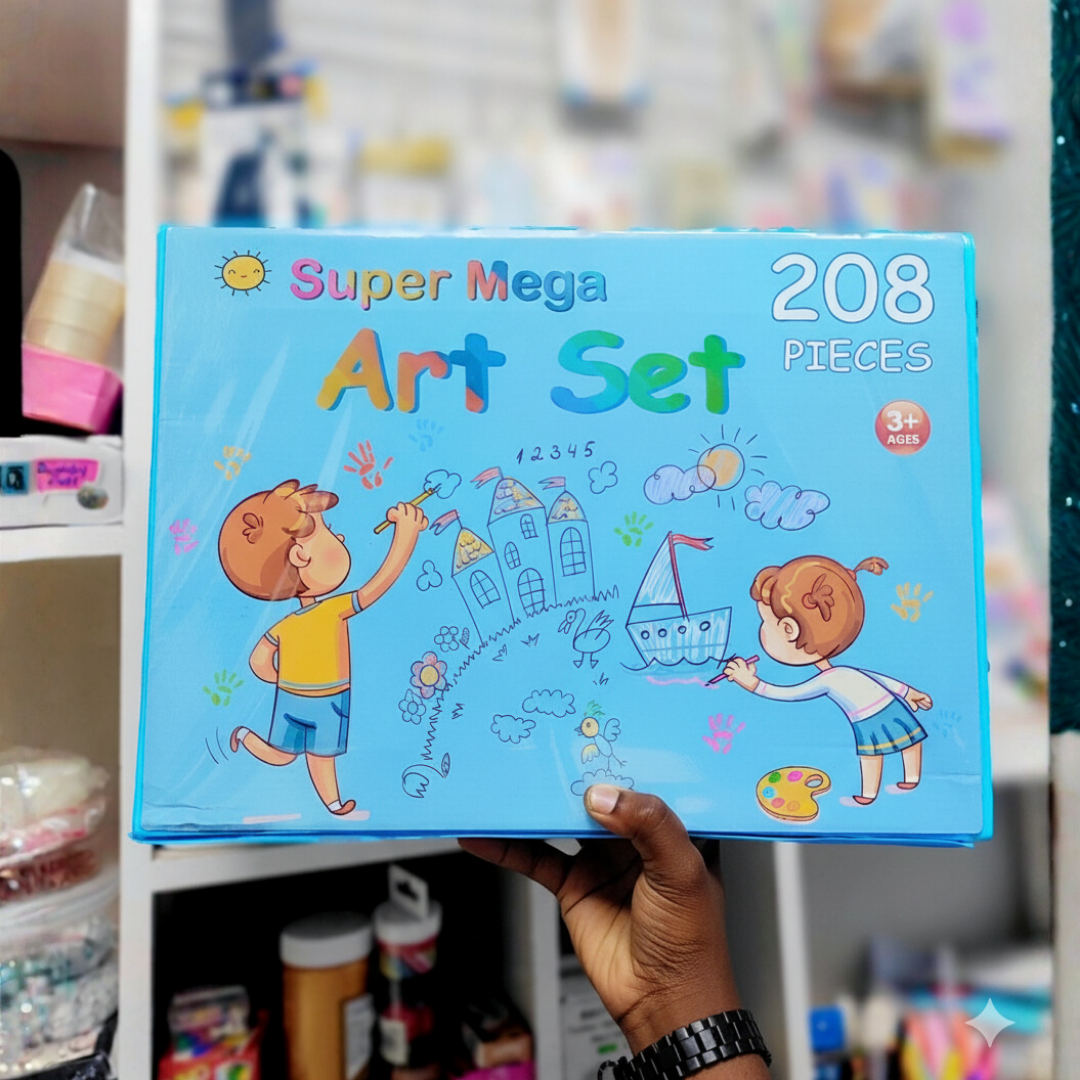Le Kit Créatif Ultime de 208 Pièces – Éveillez l’Imagination et la Créativité de Votre Enfant !