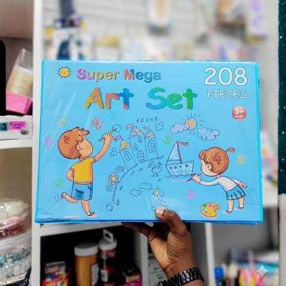 Le Kit Créatif Ultime de 208 Pièces – Éveillez l’Imagination et la Créativité de Votre Enfant !